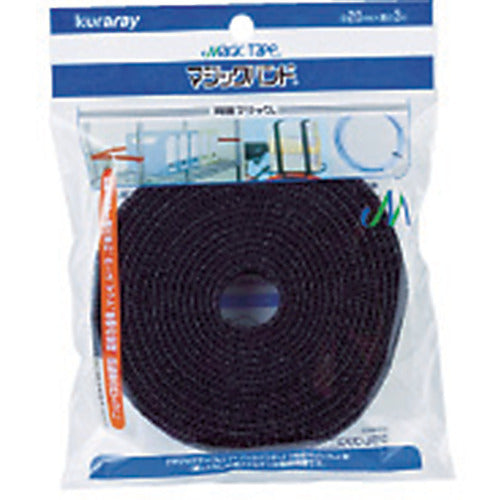 クラレファスニング マジックバンド 黒 20mm×3m