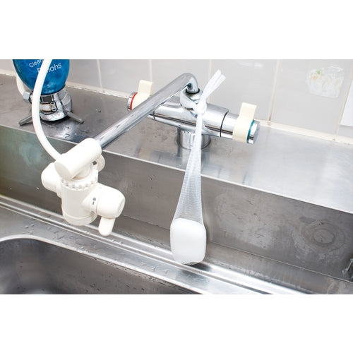 TRUSCO(トラスコ) みかんネット用留め具 白 100個入