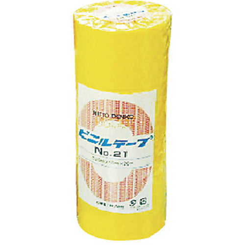 日東 脱鉛タイプビニールテープNo.21S 0.2mm×50mm×20m 赤 4巻入り