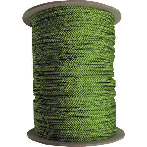 ユタカメイク 江戸打ち紐 萌黄 約4mm×130m