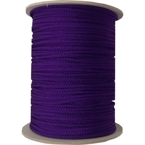 ユタカメイク 江戸打ち紐 紫 約4mm×130m
