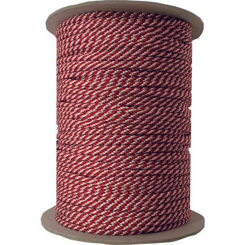 ユタカメイク 江戸打ち紐 紅白 約4mm×130m