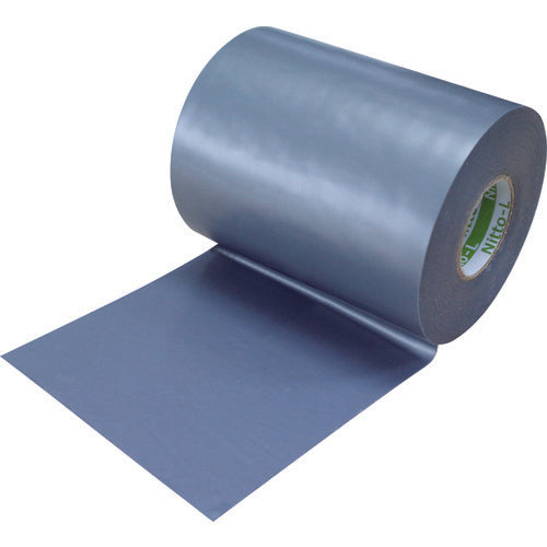 日東エルマテ 日東エルマテリアル 塩化ビニル系防食テープ NO.51LS 0.4mm×75mm×10M シルバーグレー(2巻入り)