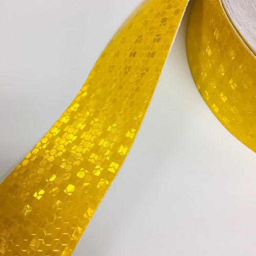 セーフラン 高輝度反射テープ 黄 幅50mm×50m