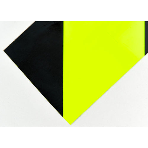 TRUSCO(トラスコ) 蛍光トラ柄ラインテープ50mmx5m イエローxブラック