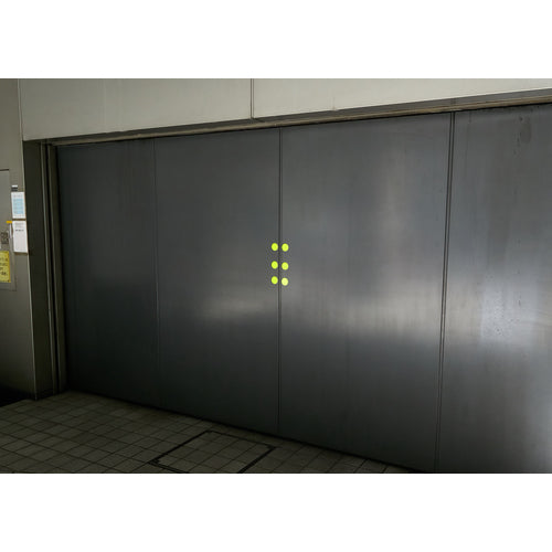 TRUSCO(トラスコ) 蛍光ドットシール 50Φ ピンク 1シート20個入