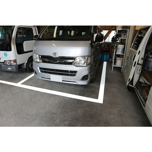 日東エルマテ 日東エルマテリアル 粗面ラインテープLS 0.91mm×75mm×10M 黄