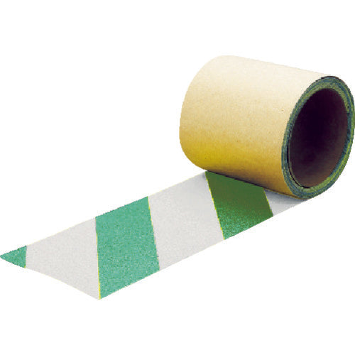 TRUSCO(トラスコ) 蛍光ノンスリップテープ 屋外用 25mmX10m ゼブラ ゼブラ