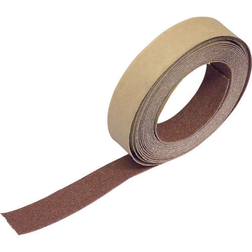 TRUSCO(トラスコ) ノンスリップテープ 屋外用 25mmX10m エンジ