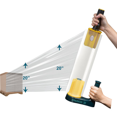 TRUSCO(トラスコ) 軽量ストレッチフィルムホルダー(ブレーキ機能付)