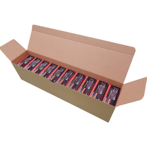 TRUSCO(トラスコ) ノンスリップテープ 屋外用 50mmX5m 10巻お纏め品 黒