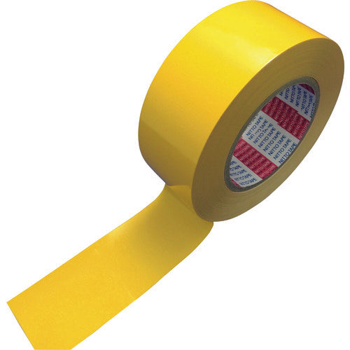 日東エルマテ ラインテープE−OC(BC) 0.16mm×100mm×50m 黄