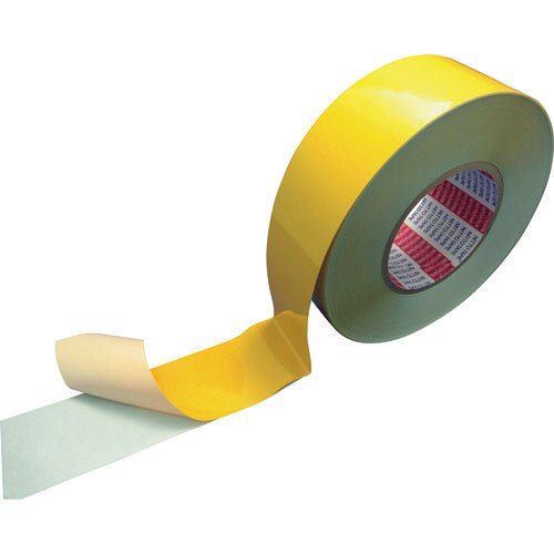 日東エルマテ ラインテープE−P(BC) 0.21mm×50mm×50m 黄