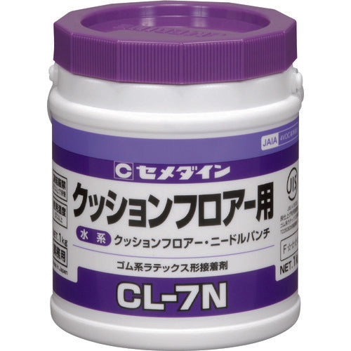 【入荷未定】セメダイン CL7N 1kg(クッションフロア用 乳白色) LX−121