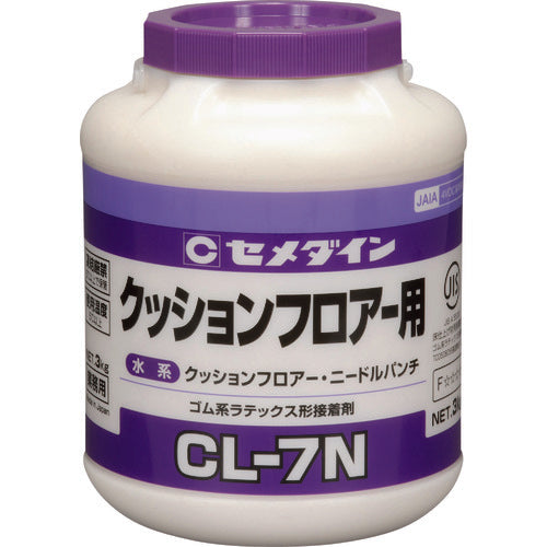【入荷未定】セメダイン CL7N 3kg(クッションフロア用 乳白色) LX−122