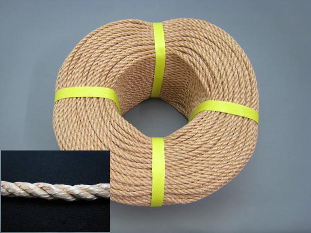 PPロープ_4mm200m巻・カッチ色