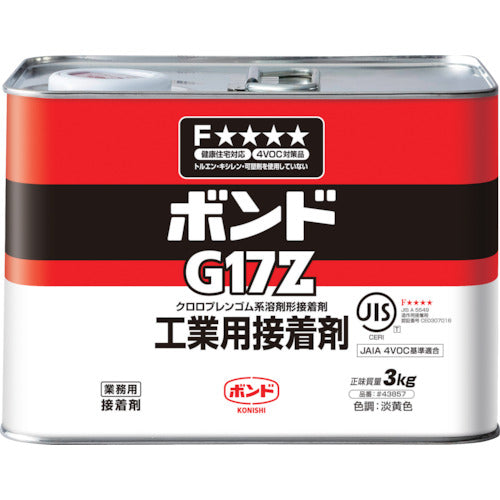 コニシ 速乾ボンドG17Z 3kg(缶) #43857