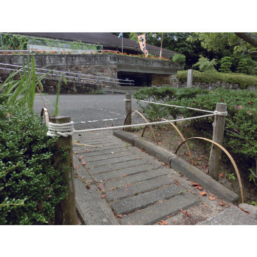 TRUSCO(トラスコ) 綿ロープ 3つ打 線径9mmX長さ150m