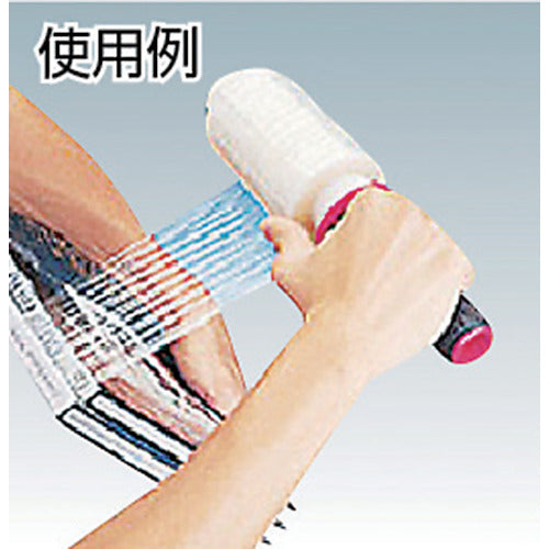 TRUSCO(トラスコ) ストレッチフィルムホルダー 3インチ紙管用 ブレーキ付