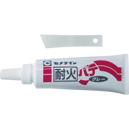 セメダイン 耐火パテ (グレー) P150g (耐熱最大1100℃) HJ−112