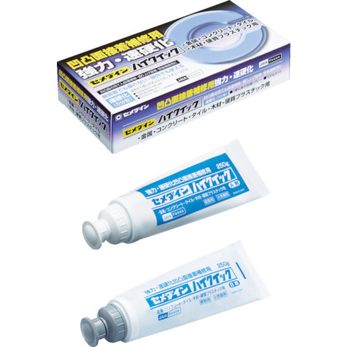 セメダイン ハイクイック 500gセット (灰色)(5分硬化型) CA−290