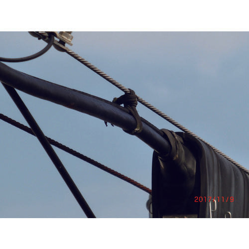 TRUSCO(トラスコ) ケーブルしばりひも 幅3mmX長さ100m 黒