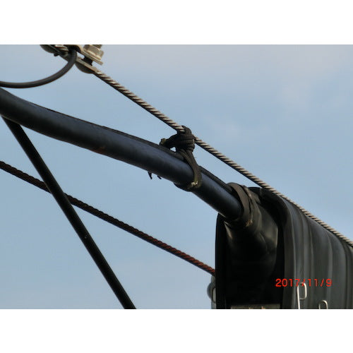 TRUSCO(トラスコ) ケーブルしばりひも 幅4mmX長さ50m 黒