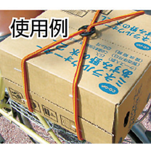 ユタカメイク ゴム リング付きバンジーコード 8mm×400mm 混色