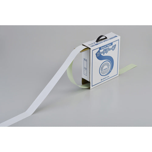 緑十字 ガードテープ(ラインテープ) 白 GT−501W 50mm幅×100m 屋内用