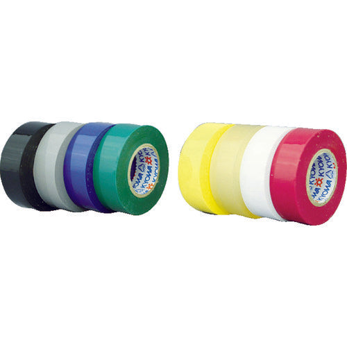 パイロン ビニルテープ 19mm×20m 黒 10巻入り