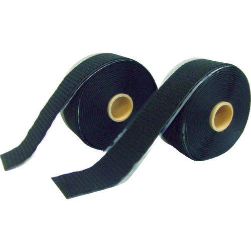 Shinwa マジクロボンド メス 強粘着付 50mm×5m 黒