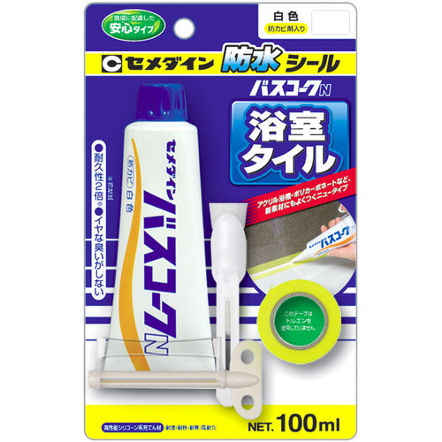 セメダイン バスコークN 白 P100ml HJ−153