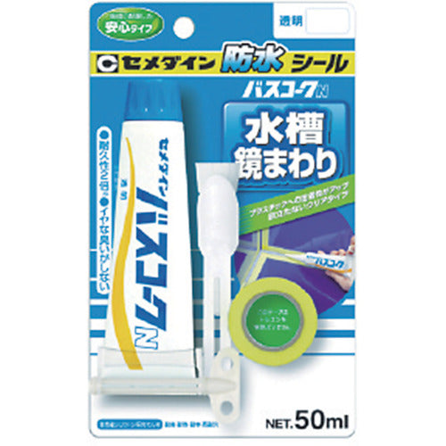 セメダイン バスコークN 透明 P100ml(防カビ剤なし) HJ−154