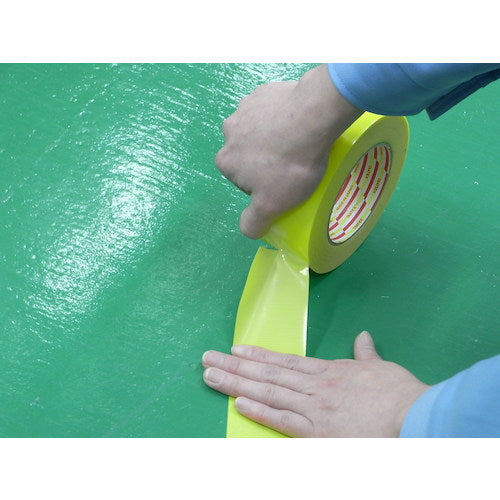 パイオラン ラインテープ 75mm×50m 白