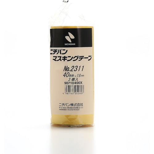 ニチバン マスキングテープ 2311H 40mm×18m(3巻入り)