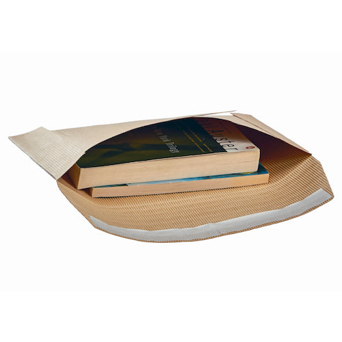 TRUSCO(トラスコ) 片段封筒 クッション付き 幅258x高さ197+折り返し 50mm 10枚入