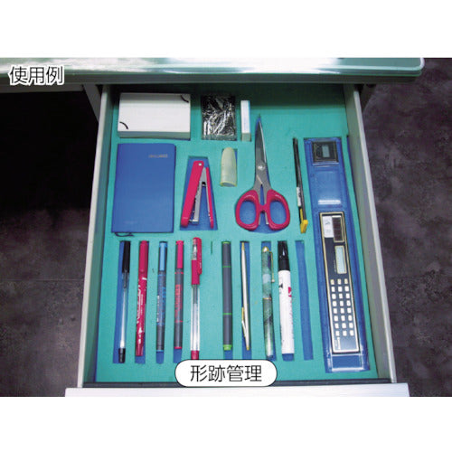 TRUSCO(トラスコ) 5S管理シート 17mm厚 緑色