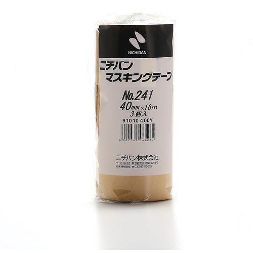 ニチバン マスキングテープ241H−40 40mmX18m(3巻入り)