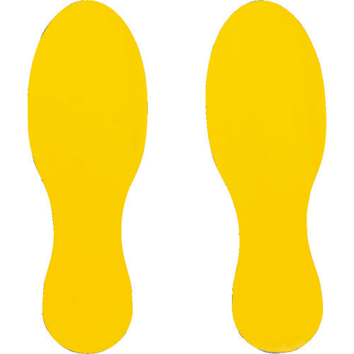 IWATA ラインプロ足型シート(黄)2枚入り