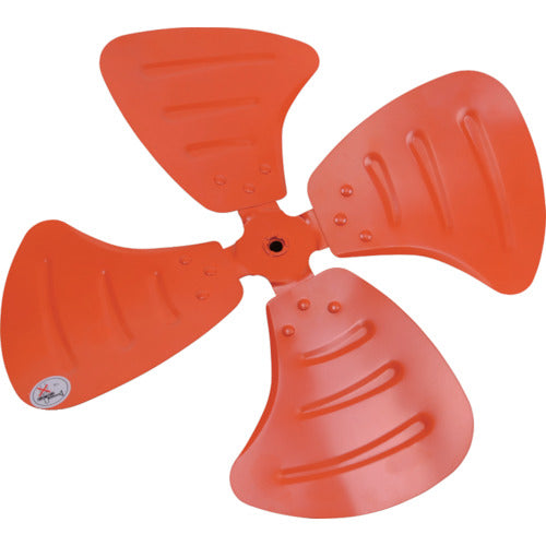 TRUSCO 全閉式工場扇用アルミ製ハネ 44cm 穴径10Φ用