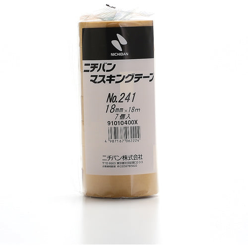 ニチバン マスキングテープ241H−18 18mmX18m(7巻入り)