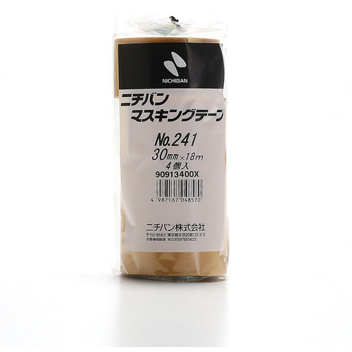 ニチバン マスキングテープ241H−30 30mmX18m(4巻入り)
