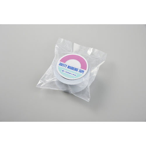 緑十字 クリーンルーム用ラインテープ 白 50mm幅×33m PET+PVC