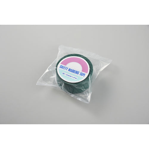 緑十字 クリーンルーム用ラインテープ 緑 50mm幅×33m PET+PVC