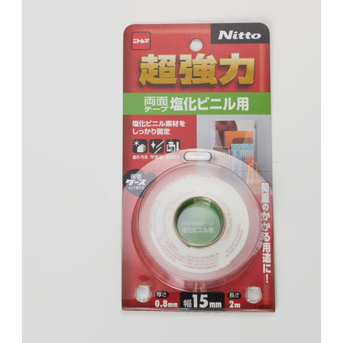 ニトムズ 超強力両面テープ塩化ビニル用15×2