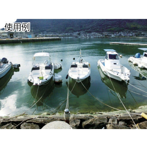 TRUSCO(トラスコ) ビニロンロープ 3つ打 線径12mmX長さ100m