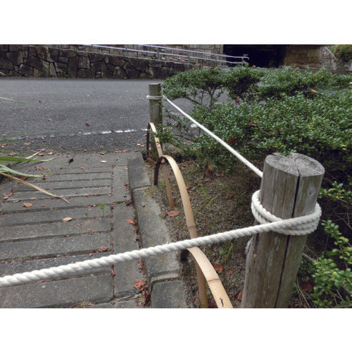 TRUSCO(トラスコ) 綿ロープ 3つ打 線径9mmX長さ30m