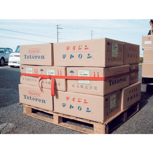 TRUSCO(トラスコ) PPベルト幅30mmX長さ10m 白