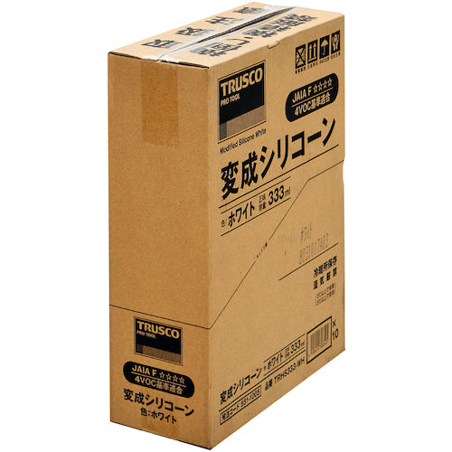 TRUSCO 変成シリコーン(ホワイト)333ml