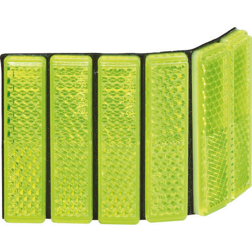 キャットアイ レフテープ 50mm×70mm 蛍光黄緑 (1枚入)